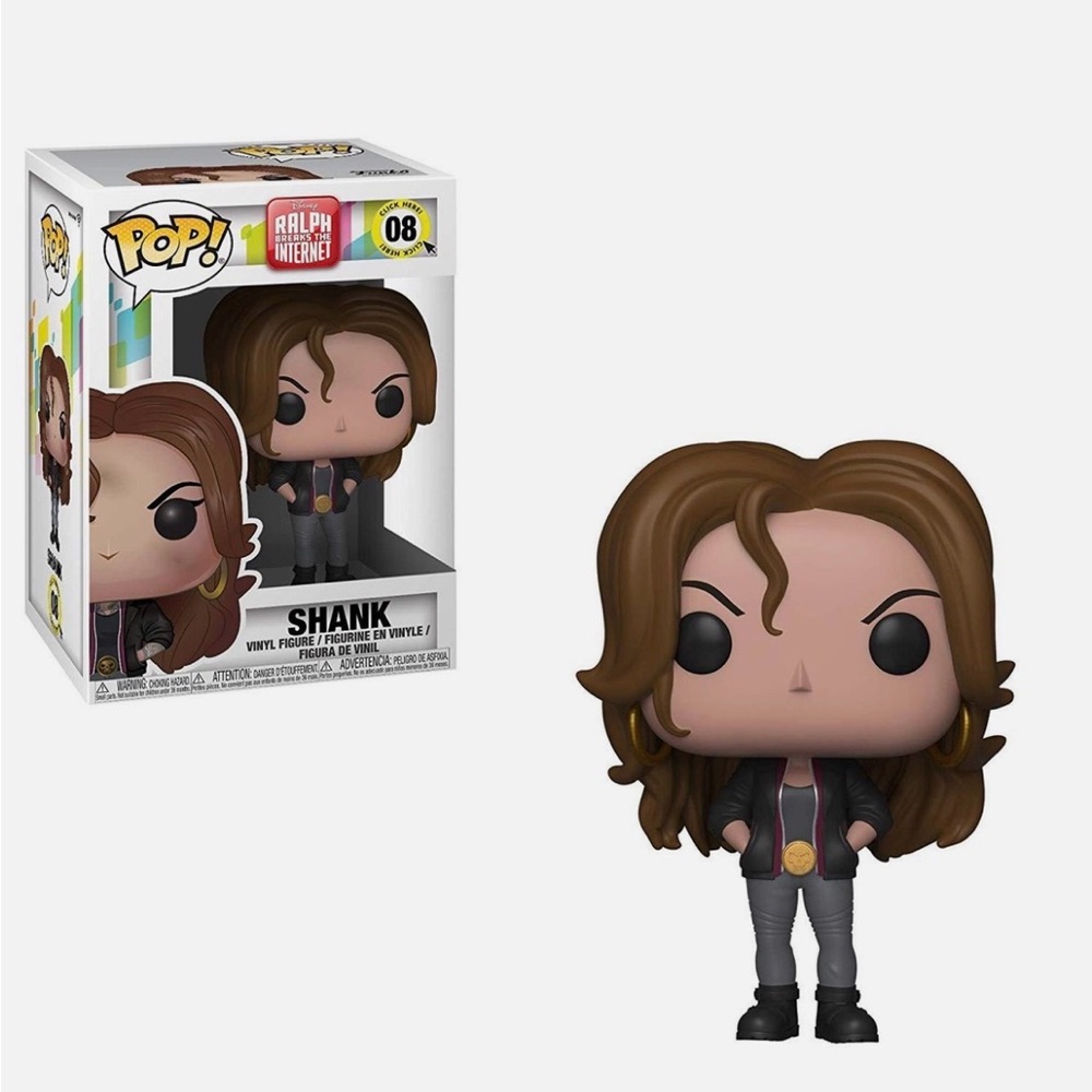 Funko Pop! Shank Figure with Dark Brown Hair